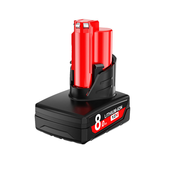 Replacement battery for Milwaukee M12 M12 XC 48-11-2460 2450-20 2455-20 49-24-0145 49-24-0146 C12 D (image for) Replacement battery for Milwaukee M12 M12 XC 48-11-2460 2450-20 2455-20 49-24-0145 49-24-0146 C12 D