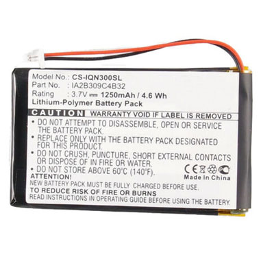 1250mAh Replacement Battery for Garmin Nuvi 350 350T 360 360T 370 361-00019-02 IA2B309C4B32 (image for) 1250mAh Replacement Battery for Garmin Nuvi 350 350T 360 360T 370 361-00019-02 IA2B309C4B32